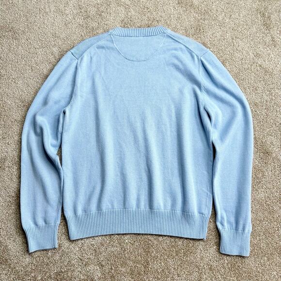 Christian Dior X Air Jordan Collab S/S 2020 Air Dior Cashmere Blend Blue Sweater - Picture 2 of 5